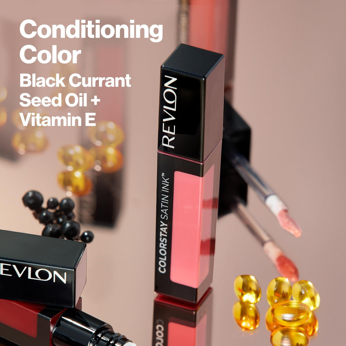 Revlon ColorStay Satin Ink Liquid Lipstick 033 Queen of Quartz - Longwear Lip Color