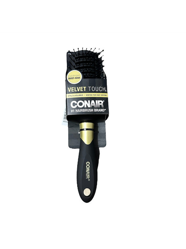 Vented Hair Brush for Blow Drying and Styling - No Slip Handle