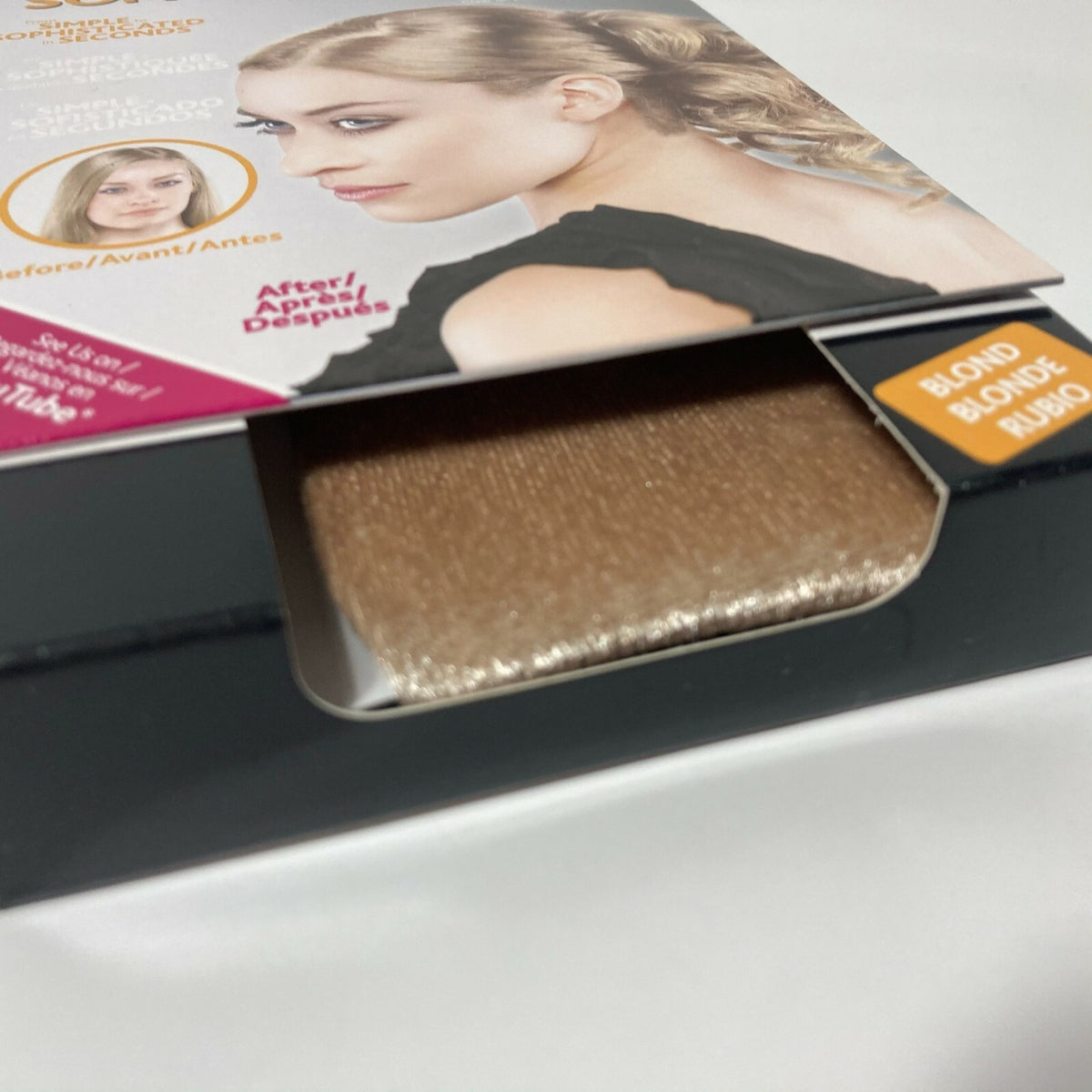 2) Sophist-O-Twist Vidal Sassoon Hair Bun Maker Blonde Styling