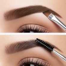Multi-Function Eyelash & Eyebrow Kit with Curler Comb Tweezers & Brushes