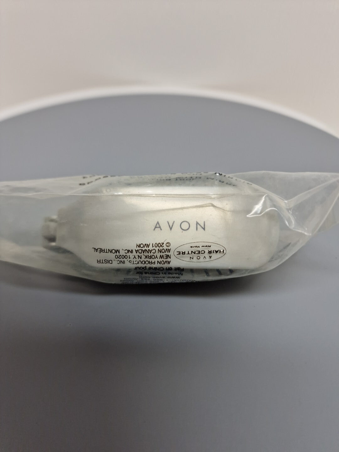 Vintage Avon Advance Techniques Folding Hair Brush with Mirror - 2001 NIB