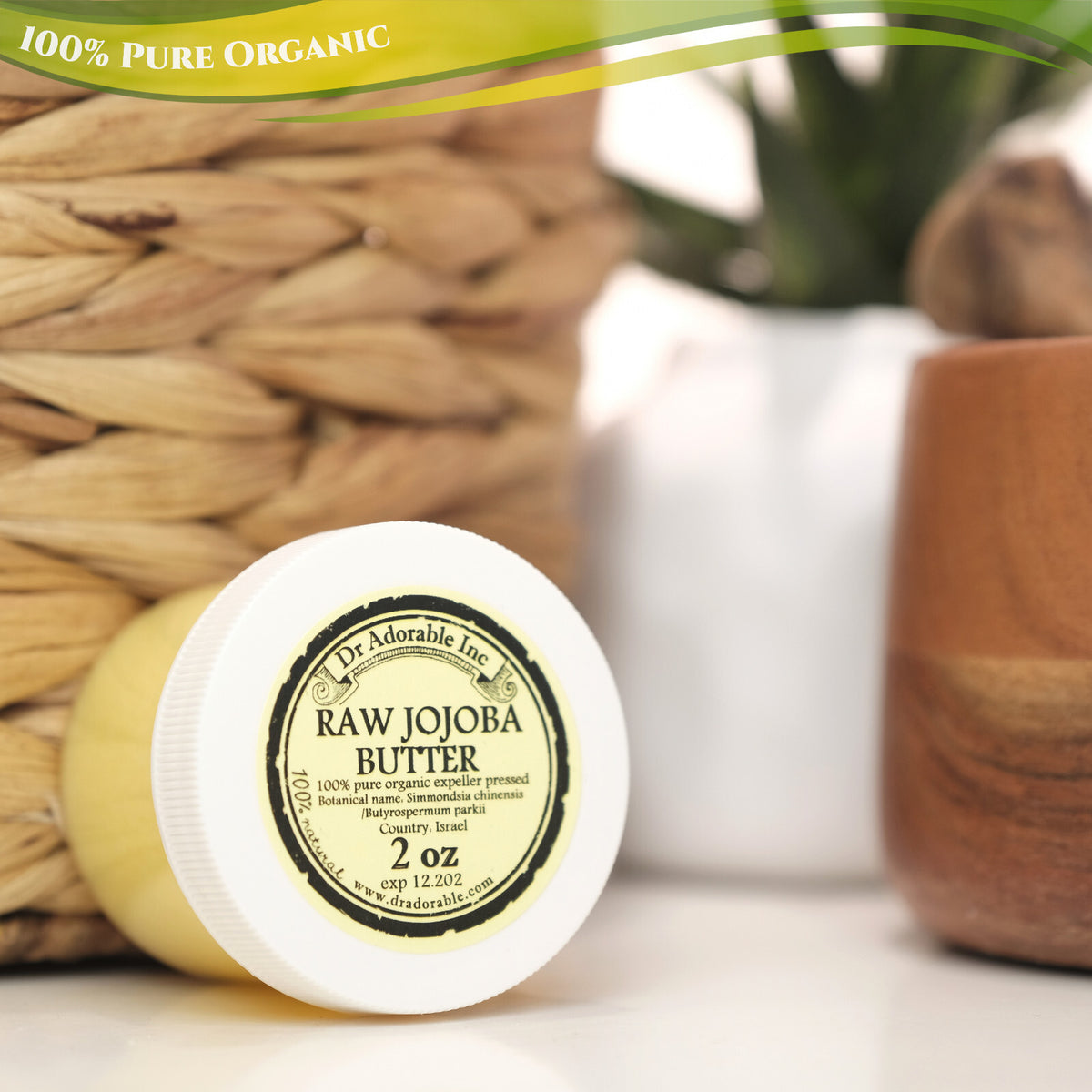 Organic Jojoba Butter Cold Pressed Natural