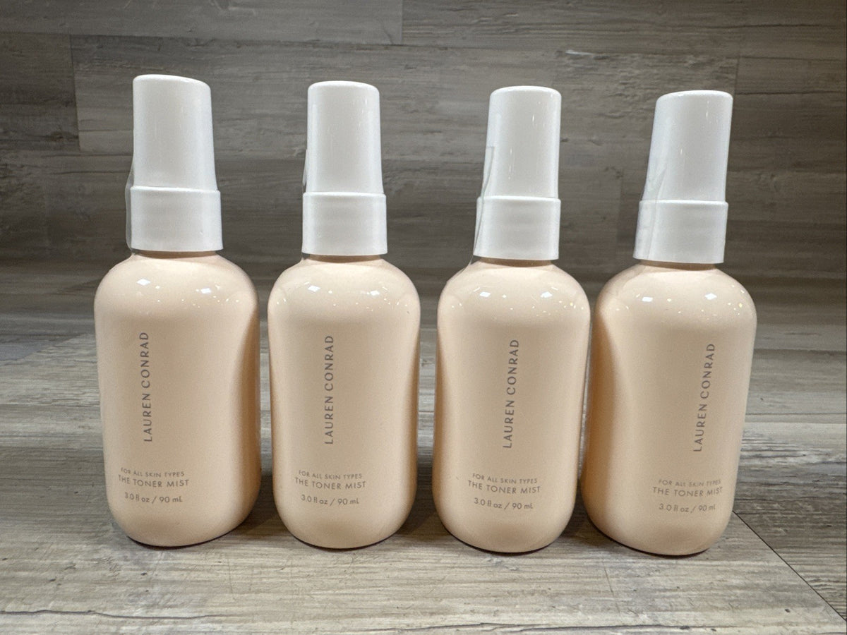Lauren Conrad Toner Mist for All Skin Types - 3 oz (Pack of 4)