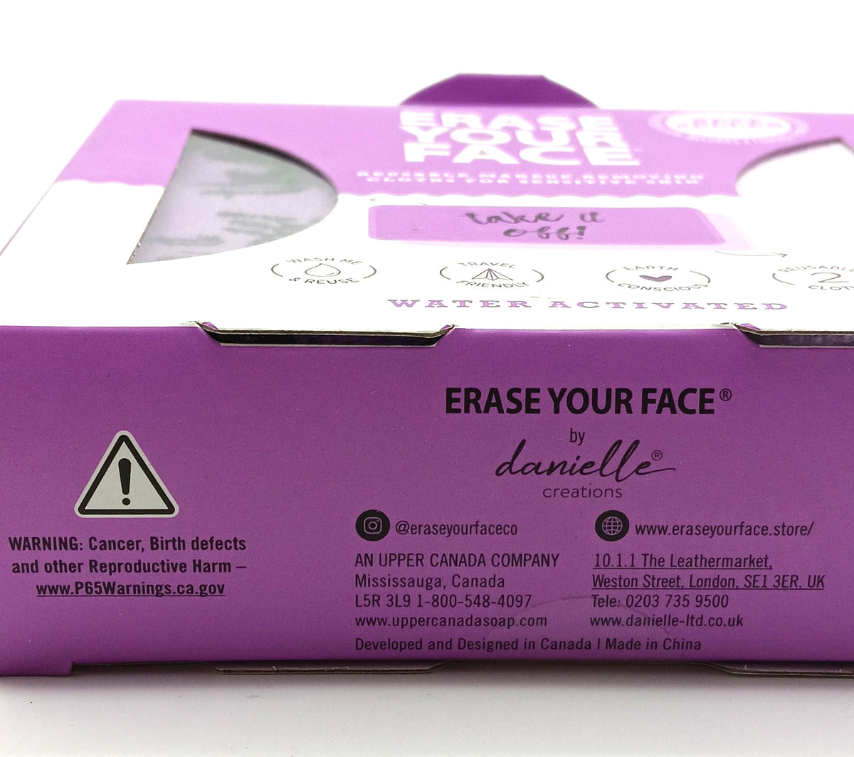 Reusable Makeup Removing Cloths for Sensitive Skin - 2 Pack