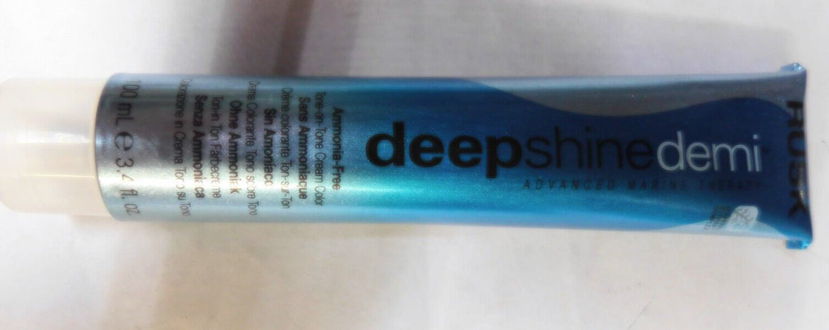 Rusk Deepshine Advanced Marine Therapy Demi Hair Color 3.4 oz - Brilliant Mahogany