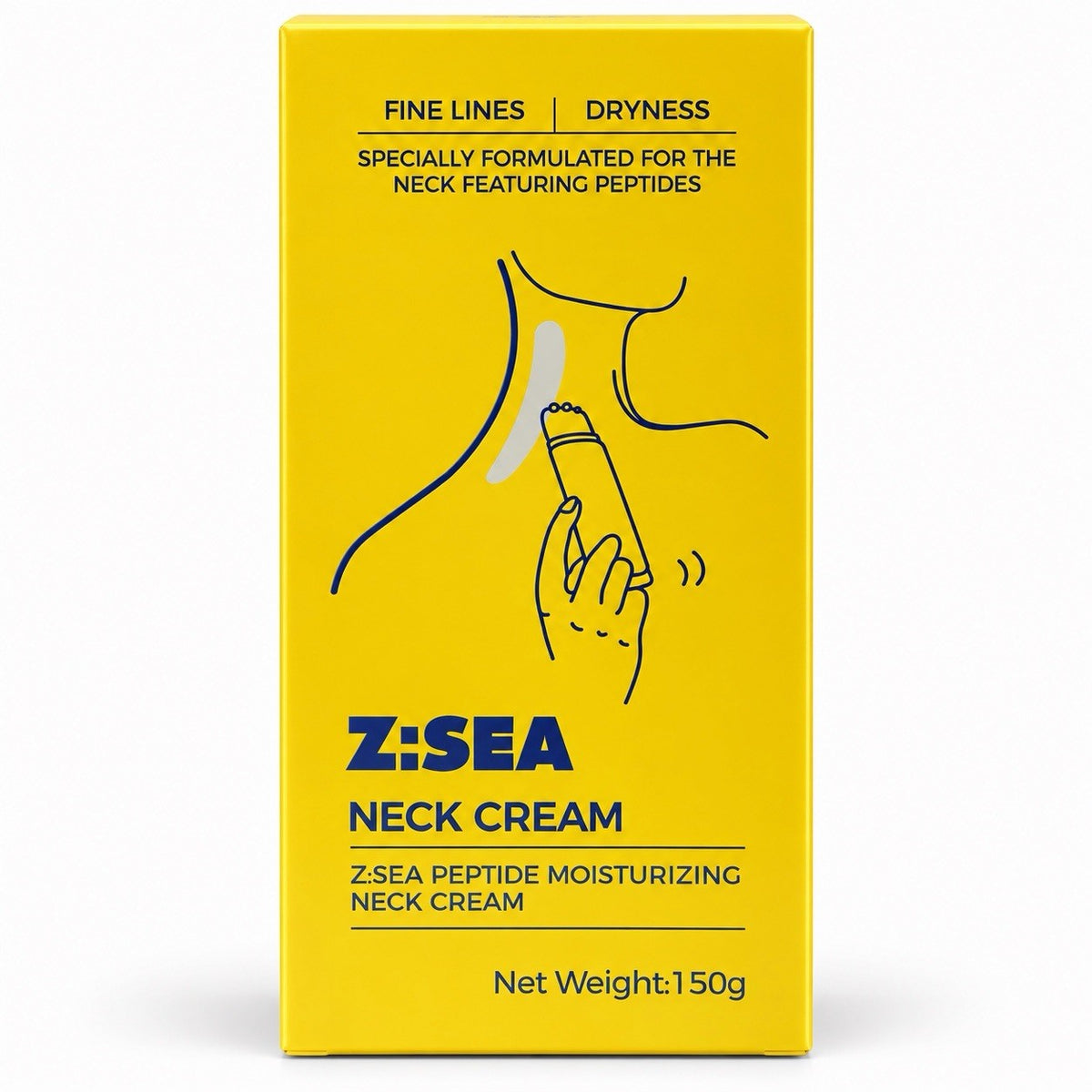 Neck Firming Cream with Massage Roller - Tightening & Lifting, 5.29 Oz