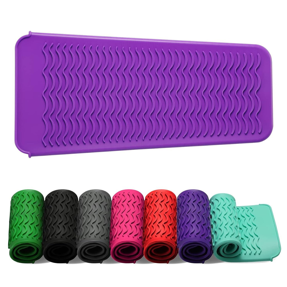 Heat-Resistant Silicone Travel Pouch for Flat Irons & Curling Tools