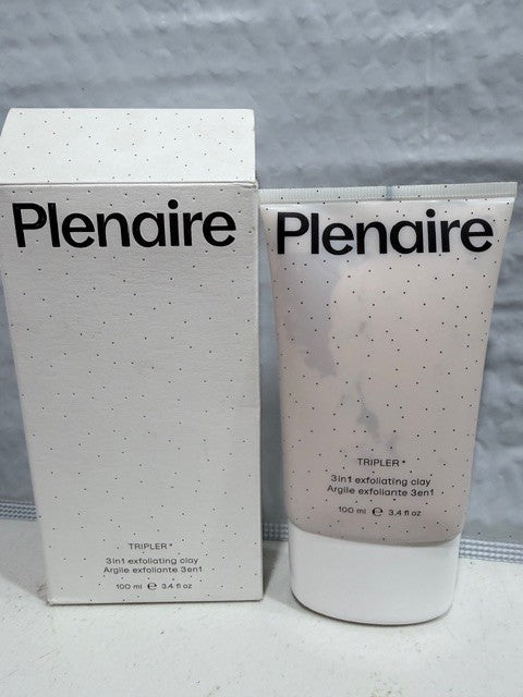 Plenaire Tripler 3-in-1 Exfoliating Clay Cleanser Mask Scrub 100 ml
