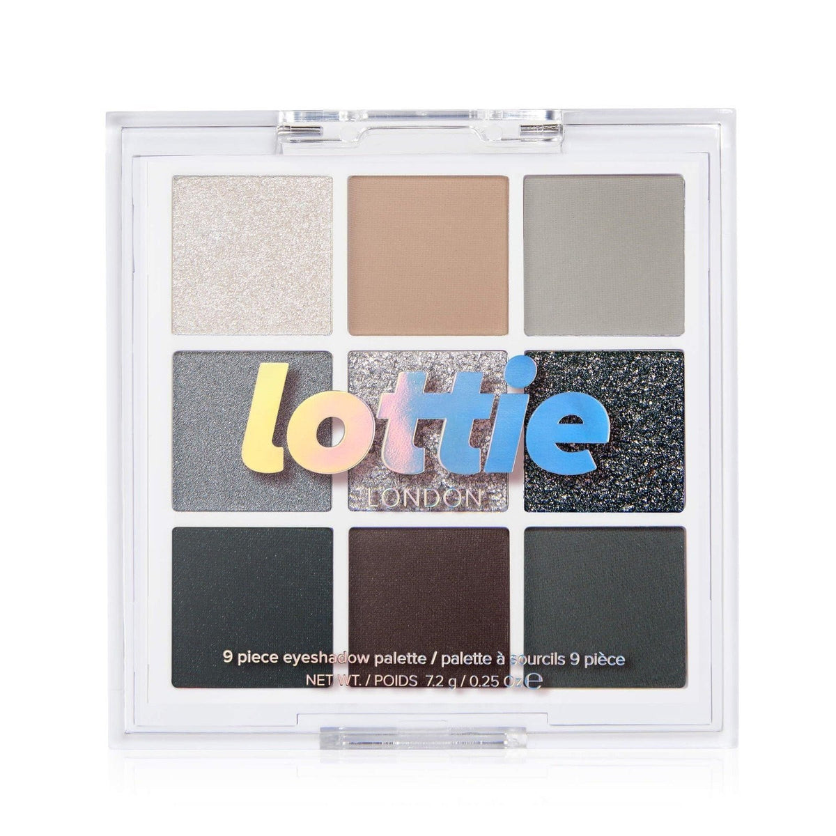 Eyeshadow Palette - 9 Versatile Matte and Metallic Shades for Makeup Looks