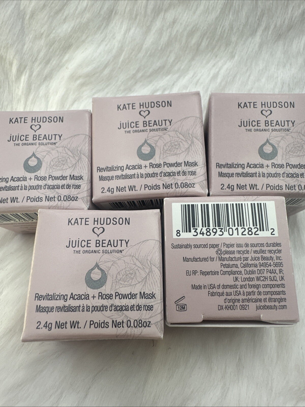 Revitalizing Acacia + Rose Powder Mask 5-Pack, 2.4g Each