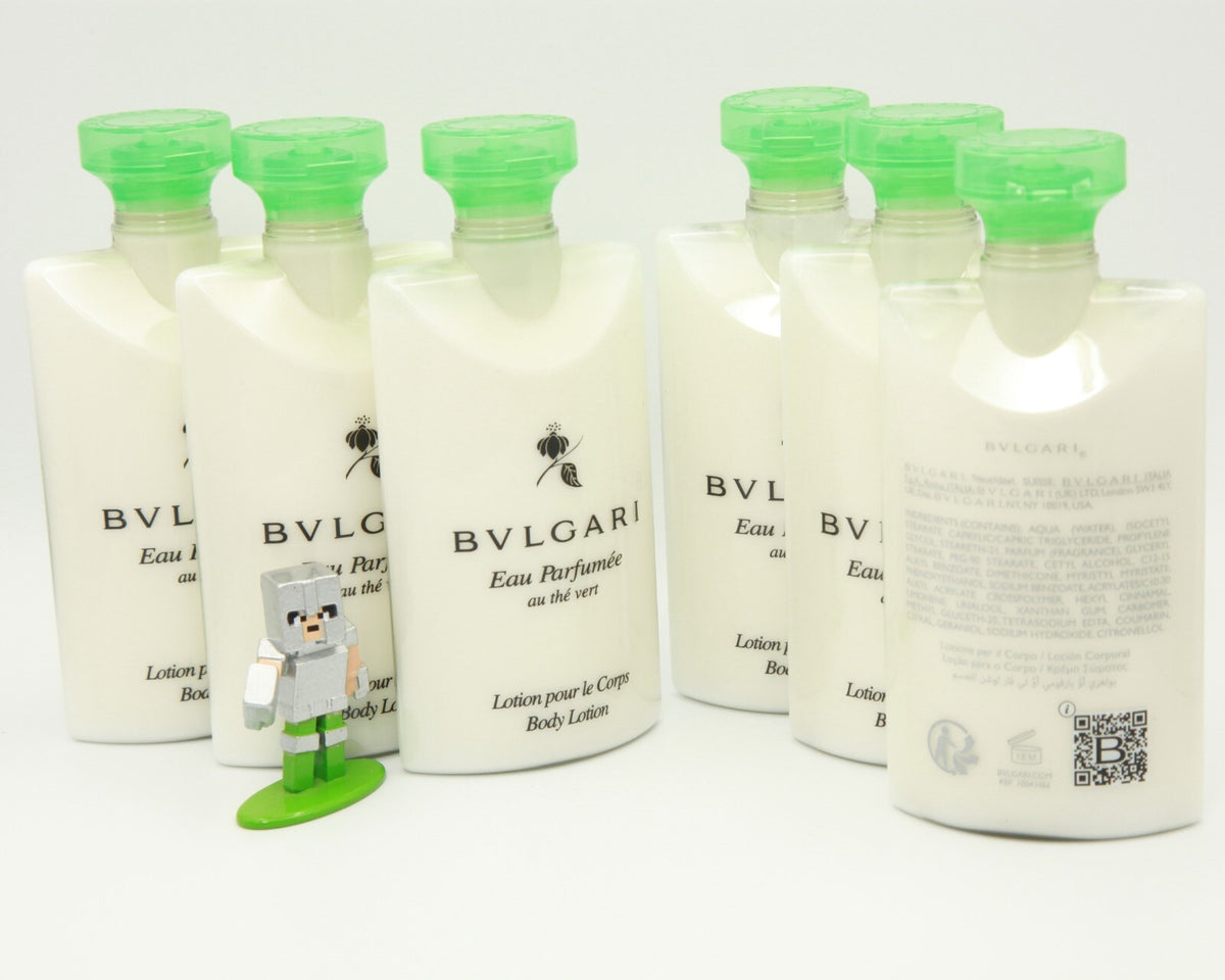 Green Tea Body Lotion Set, 6x75ml Bottles