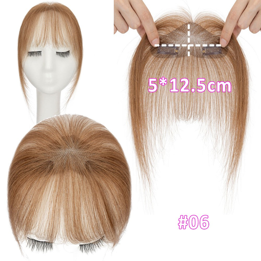 Clip-In Human Hair Bangs Extensions - Thick, Wispy, French & Air Styles