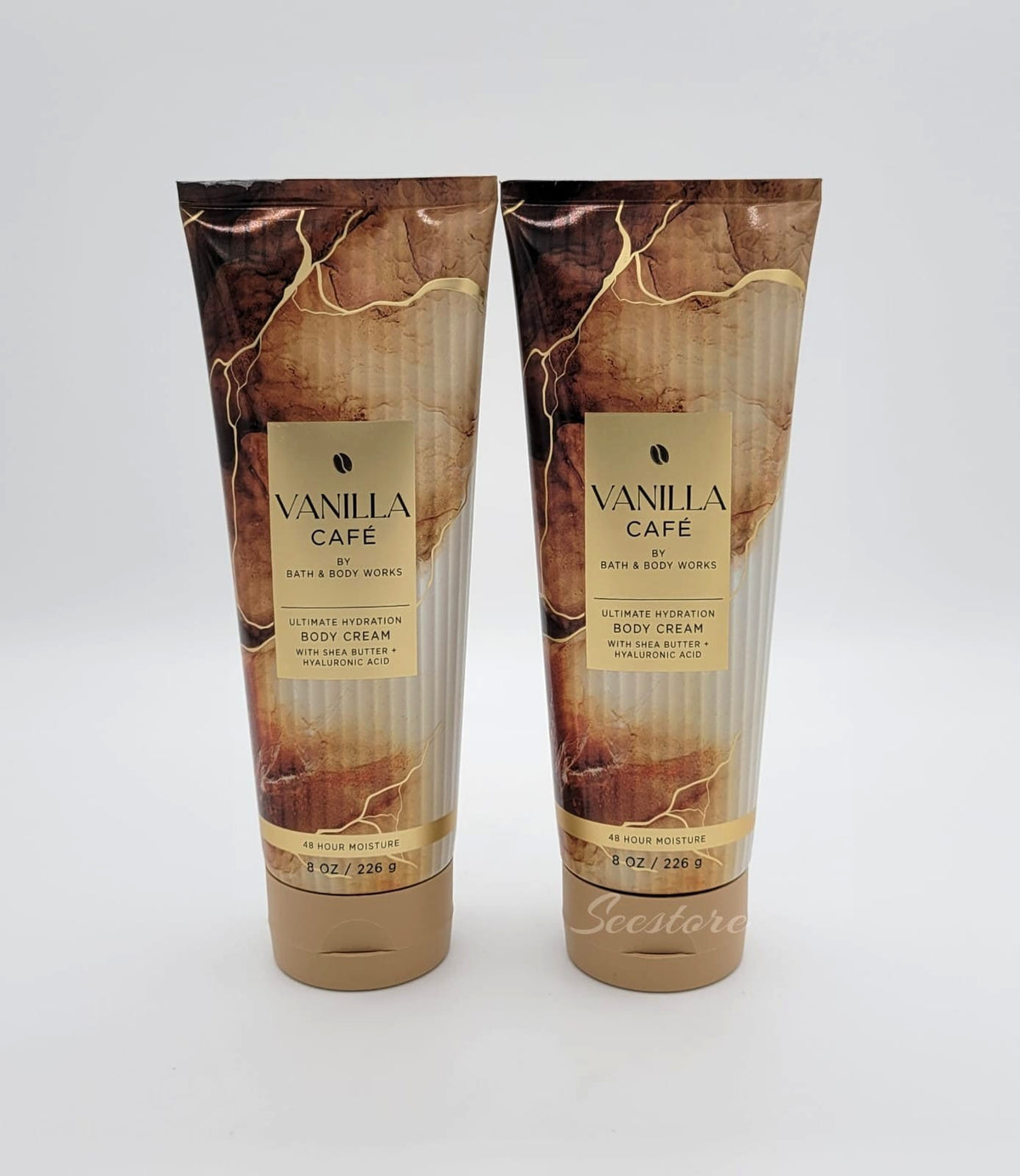 Vanilla Cafe Body Cream 8 oz Set of 2