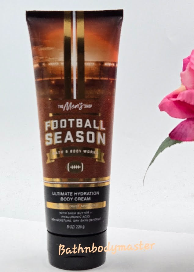 Men's Ultra Shea Body Cream Lotion 8oz - Hydrating Moisturizer with Shea & Aloe