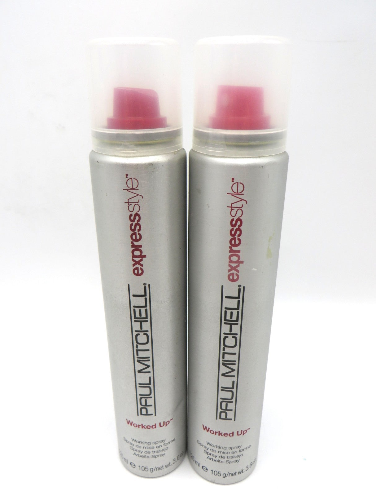 Paul Mitchell Express Style Worked Up Working Spray 3.6 oz - 2 Bottles