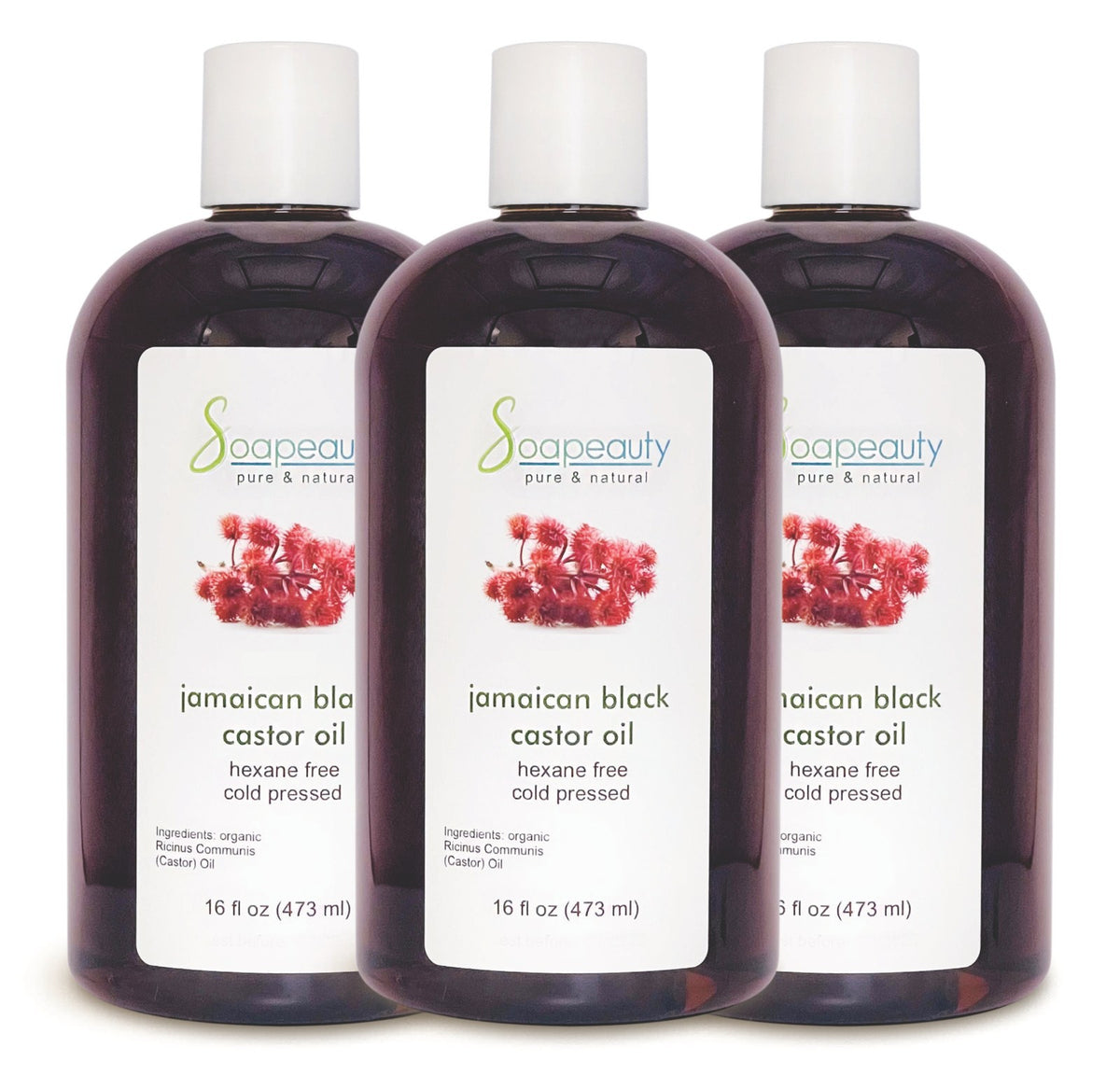 Jamaican Black Castor Oil for Hair & Skin - Pure Natural Moisturizer