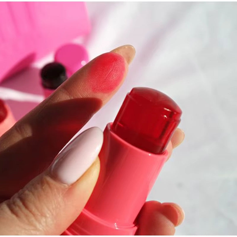 3-in-1 Milk Jelly Lip & Cheek Tint - Long Lasting, Hydrating Matte Rouge