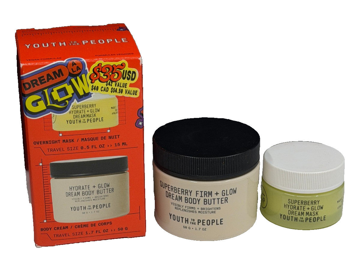 Dream Glow Overnight Mask & Body Cream Duo