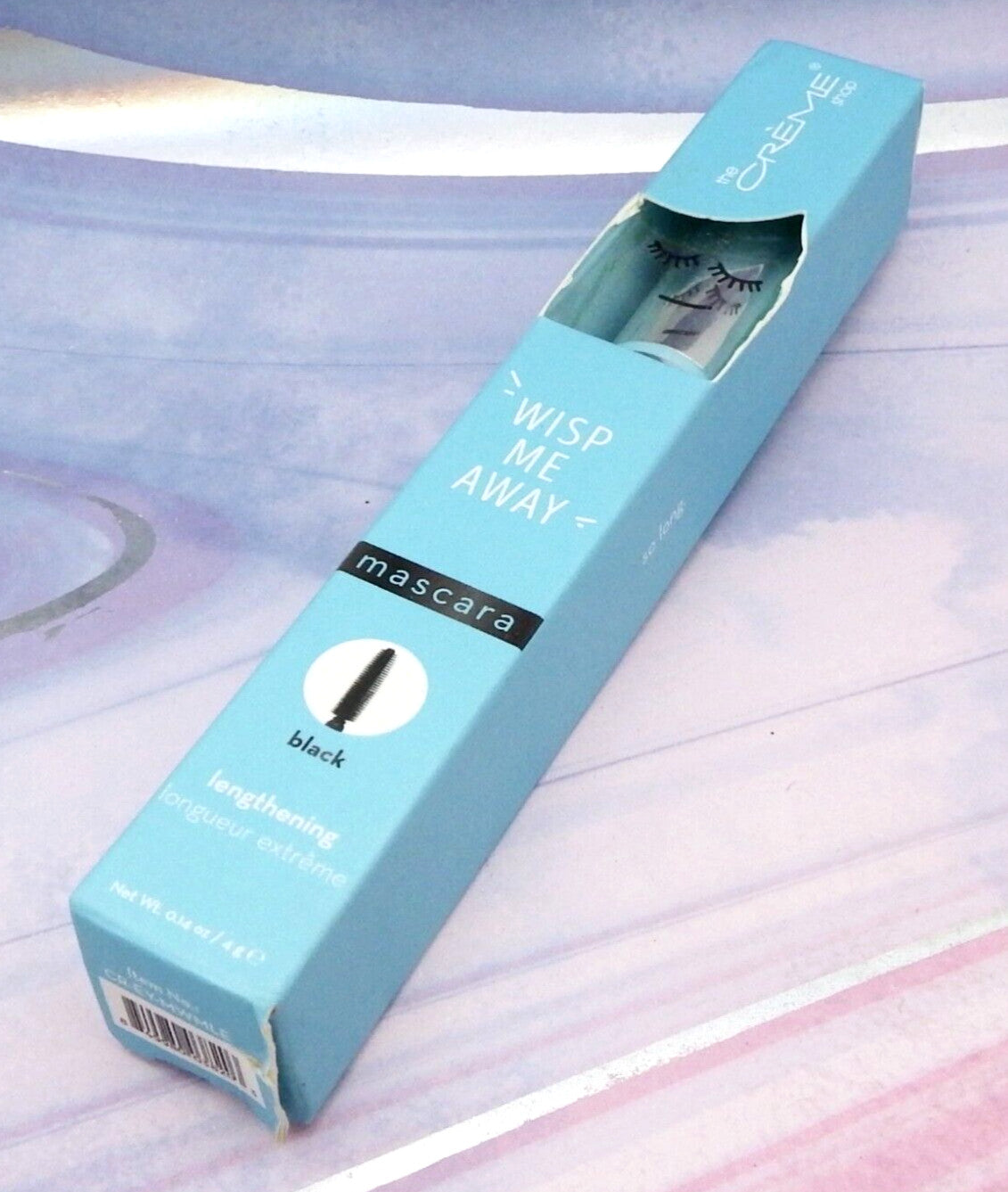 Lengthening Black Mascara - 0.14 oz Eye Makeup for Stunning Lashes