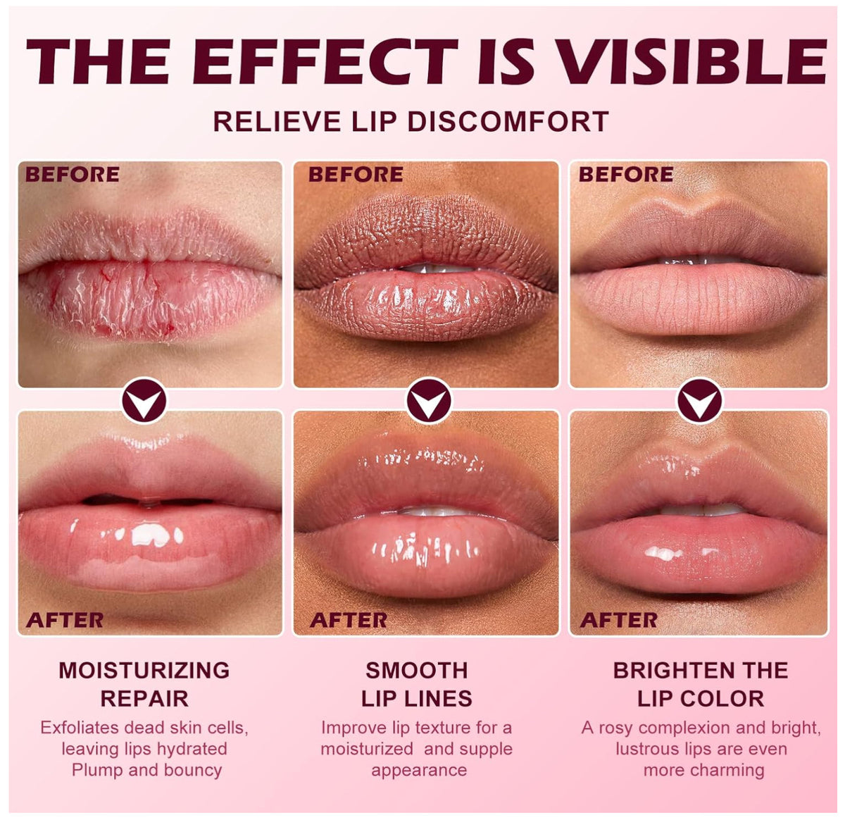 12 Flavors Lip Balm Set with Keychain - Moisturizing Vitamin E Lip Care