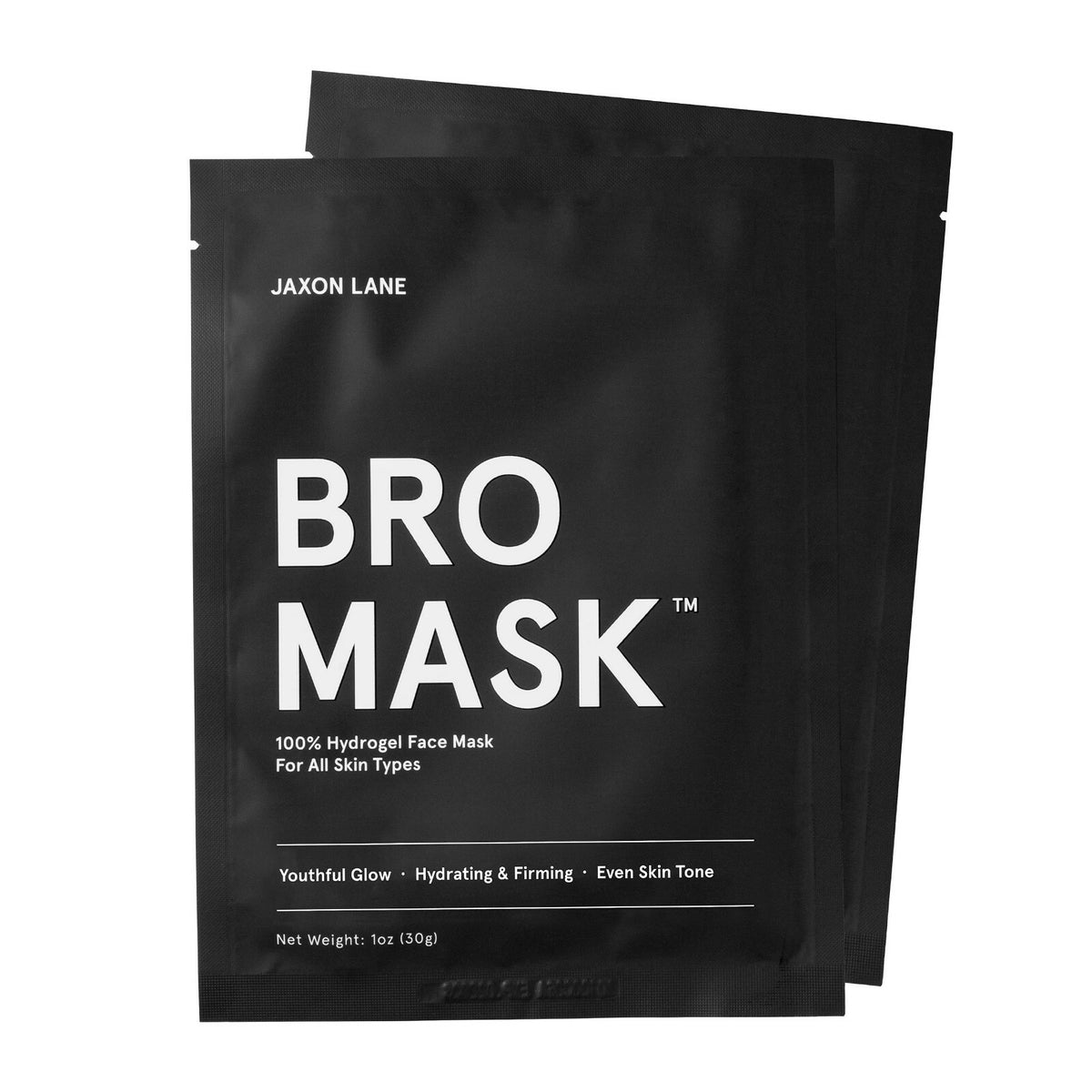 Hydrogel Sheet Face Mask for Men, 4-Pack