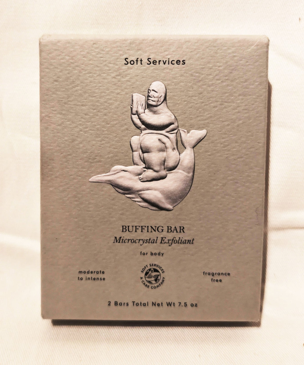 Soft Services Buffing Bar Microcrystal Exfoliant Body 2-Pack (7.5 oz)