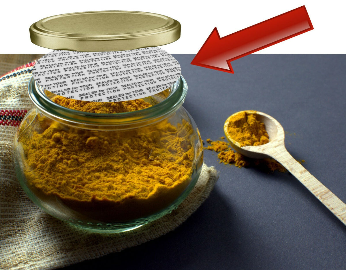 Pressure Sensitive Seal Liners for Jars & Bottles - 53mm, No Sealer Needed