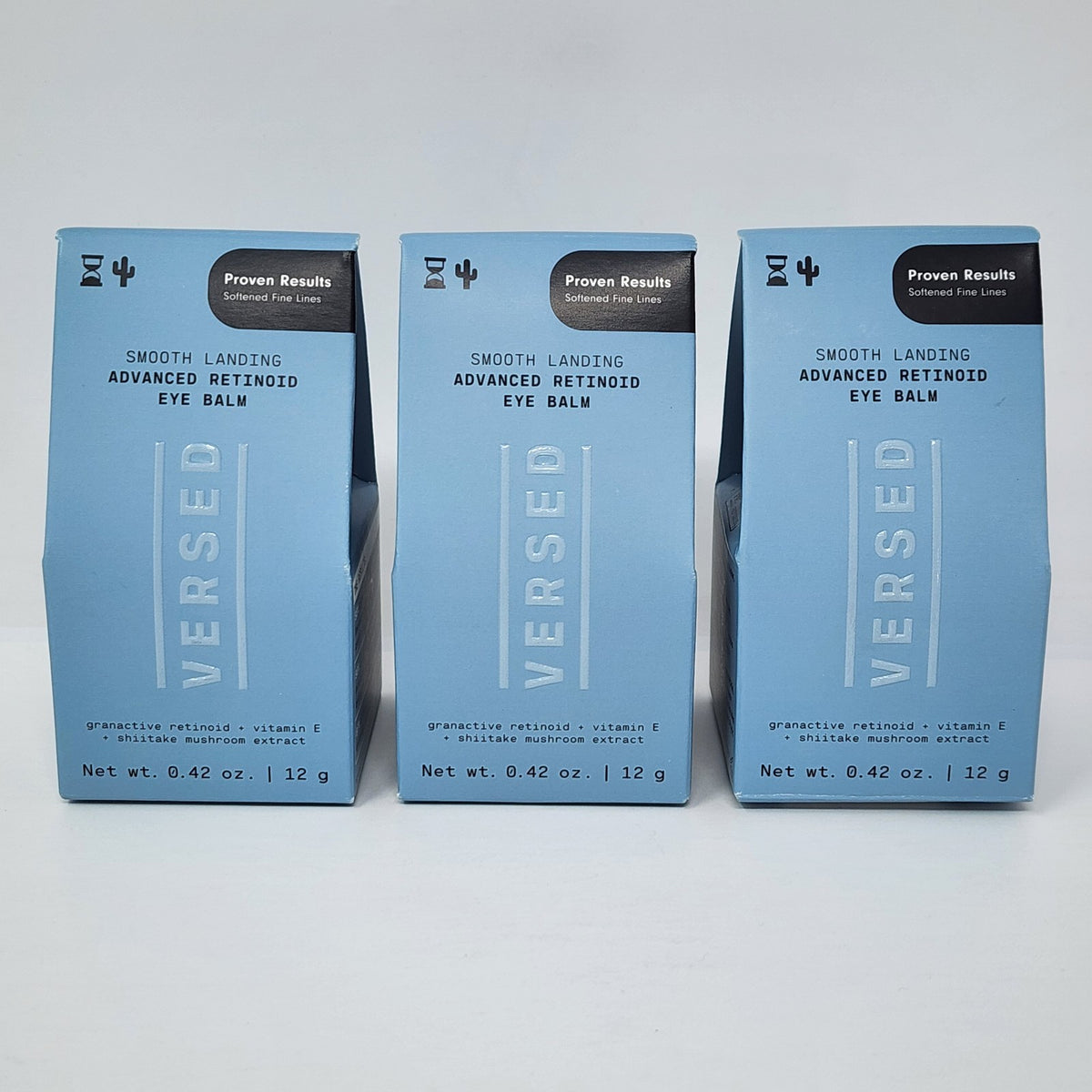 Versed Smooth Landing Advanced Retinoid Eye Balm 0.42 oz - 3 Pack