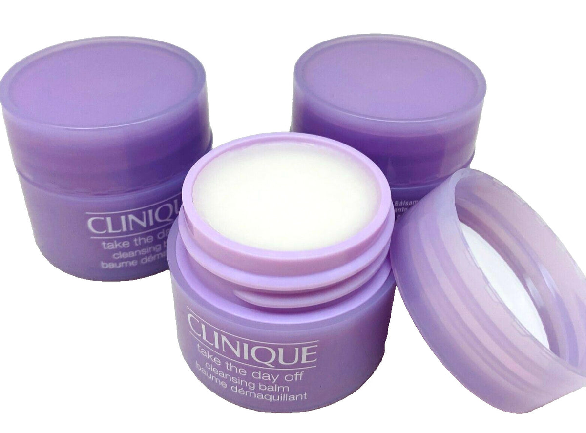 Clinique Take the Day Off Cleansing Balm Set - 3 x 15ml Makeup Remover