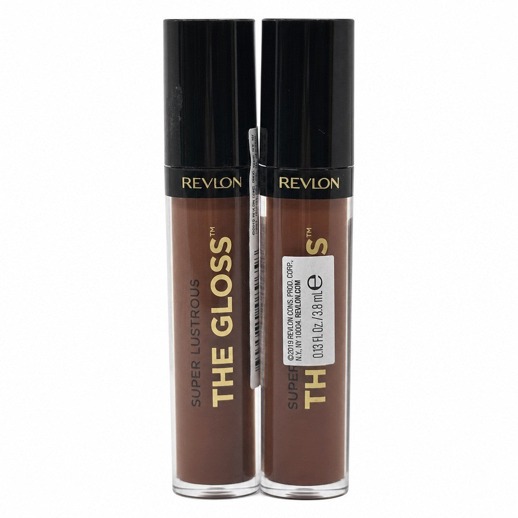 Revlon Super Lustrous Lip Gloss 310 Choco Crush - Moisturizing & High Shine, 2 Pack