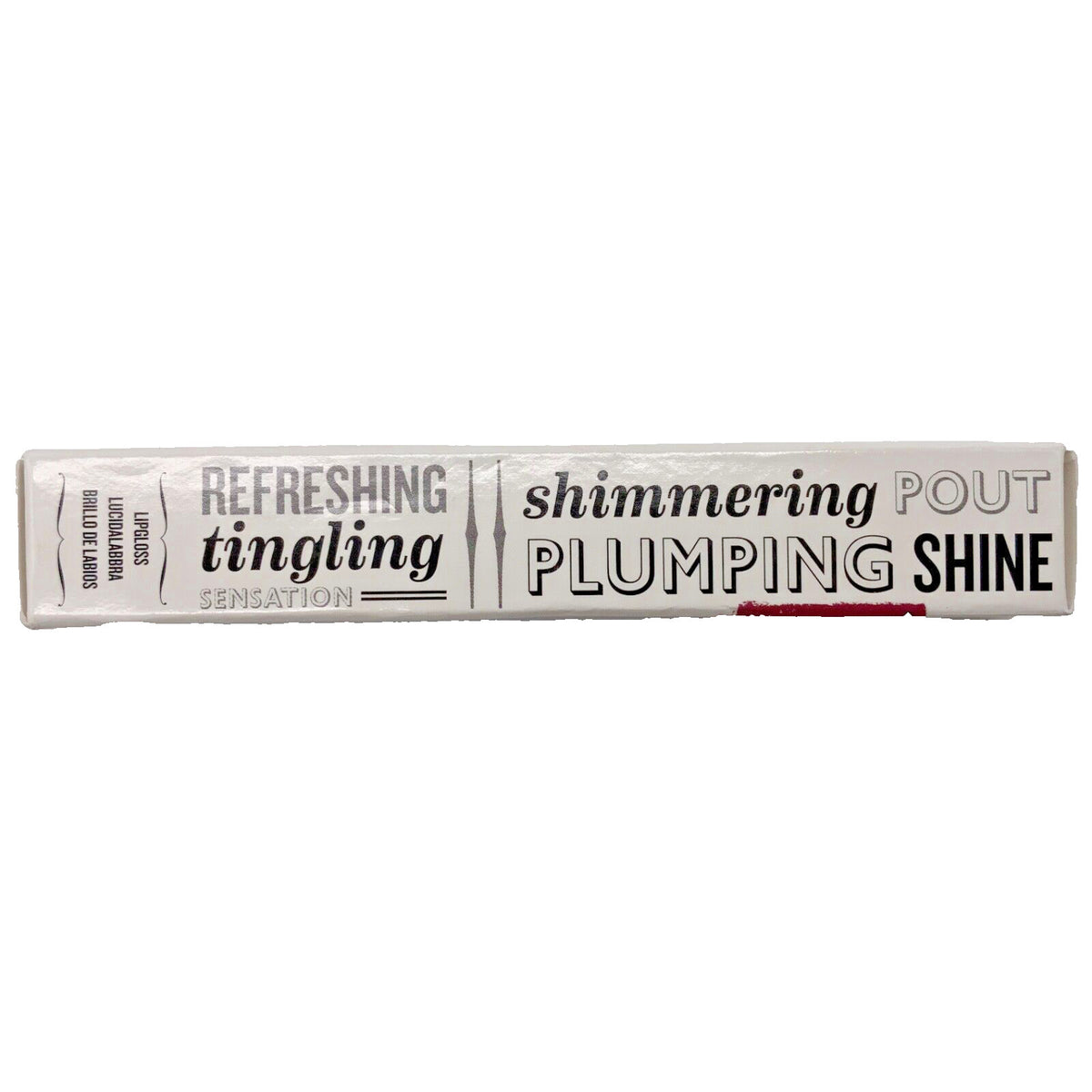 Lip Plumper Lip Gloss with Shimmer and Tingling Effect - Full Size, 0.15oz