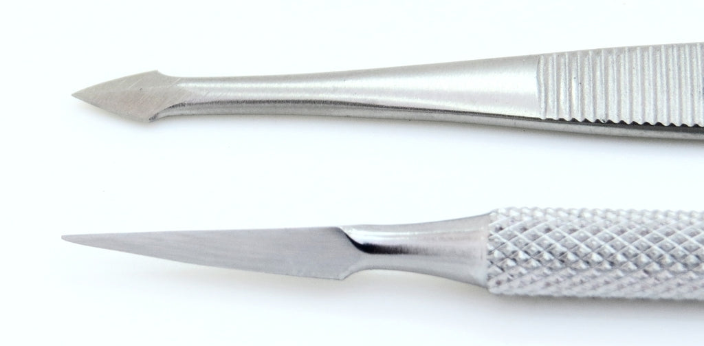 Professional Silver Blackhead & Blemish Extractor Tool Set - Medical Grade Stainless Steel