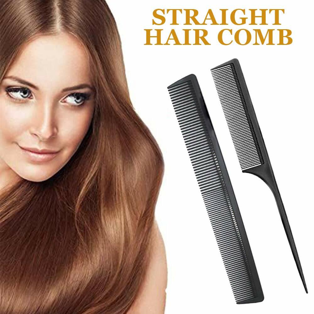 Anti-Static Heat-Resistant Hair Comb Set for All Hair Types - 4 Pack