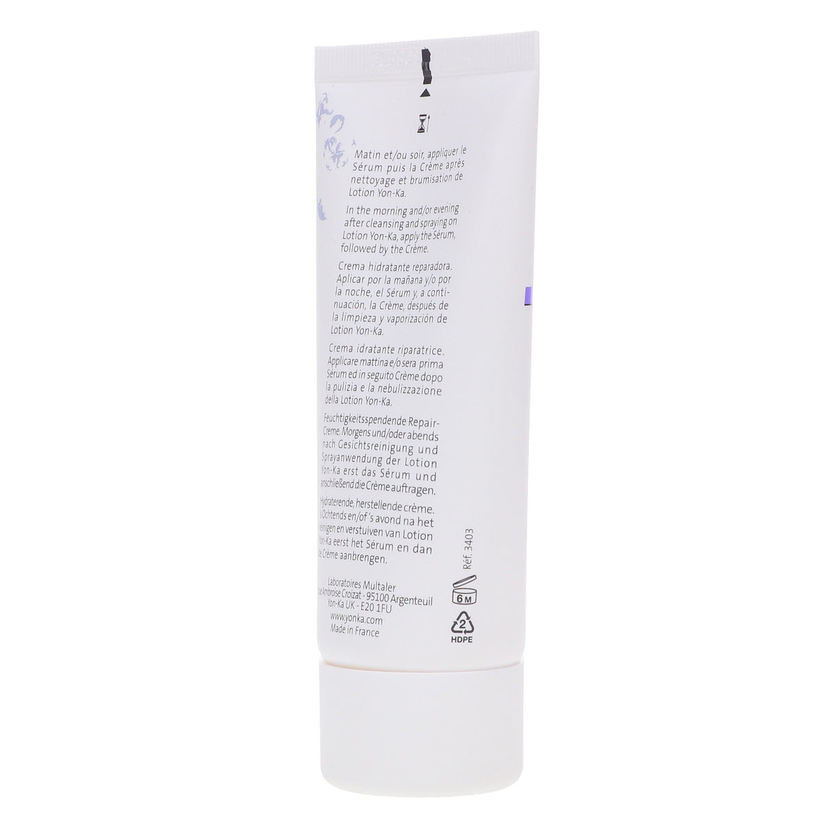 Hydrating Face Cream for Dry Skin with Hyaluronic Acid & Shea Butter - 1.74 oz