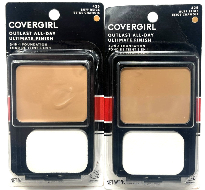 2 Pack All-Day Foundation Sealed Buff Beige 425 - Makeup Base