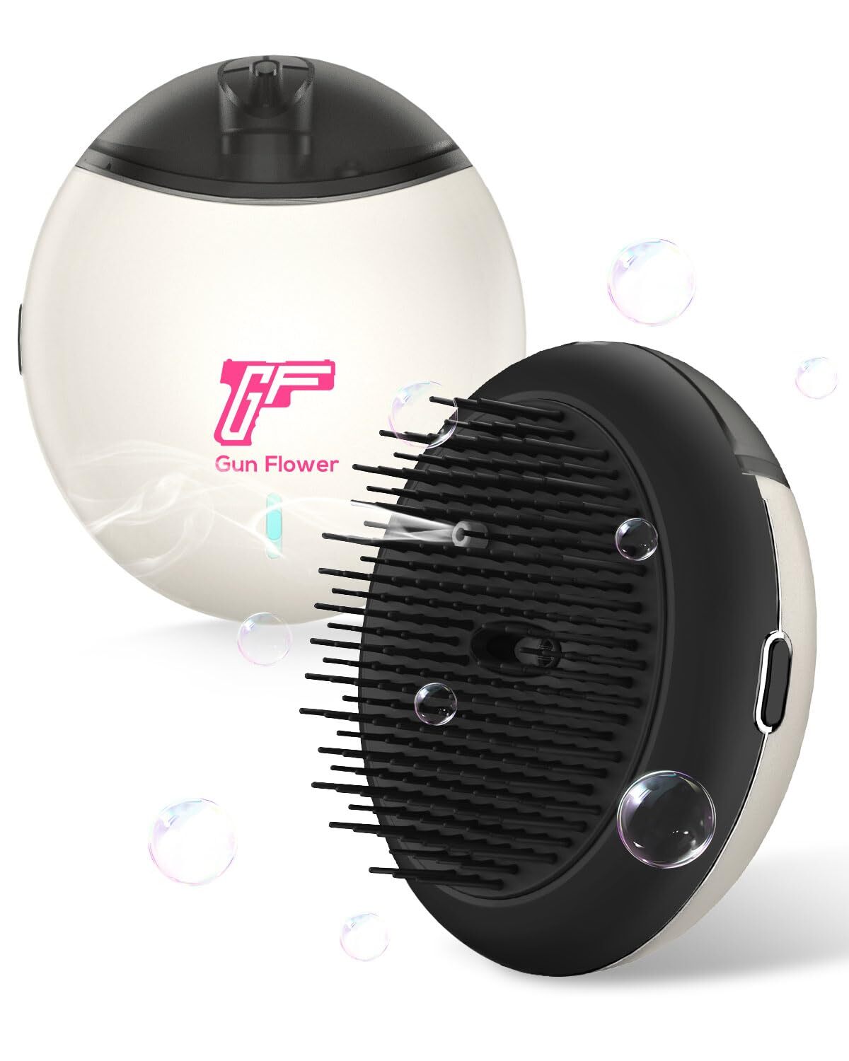 Essential Oil Mist Hair Brush with Negative Ions, Travel Hair Comb & Massager