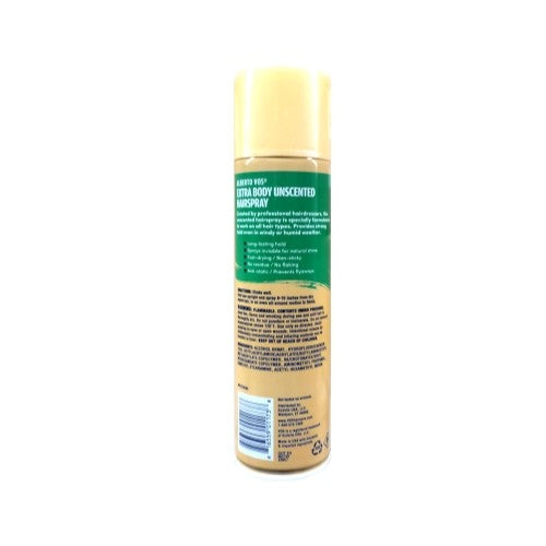 2 Pack Unscented Hair Spray - Crystal Clear 14 Hour Hold - 8.5 Oz Each