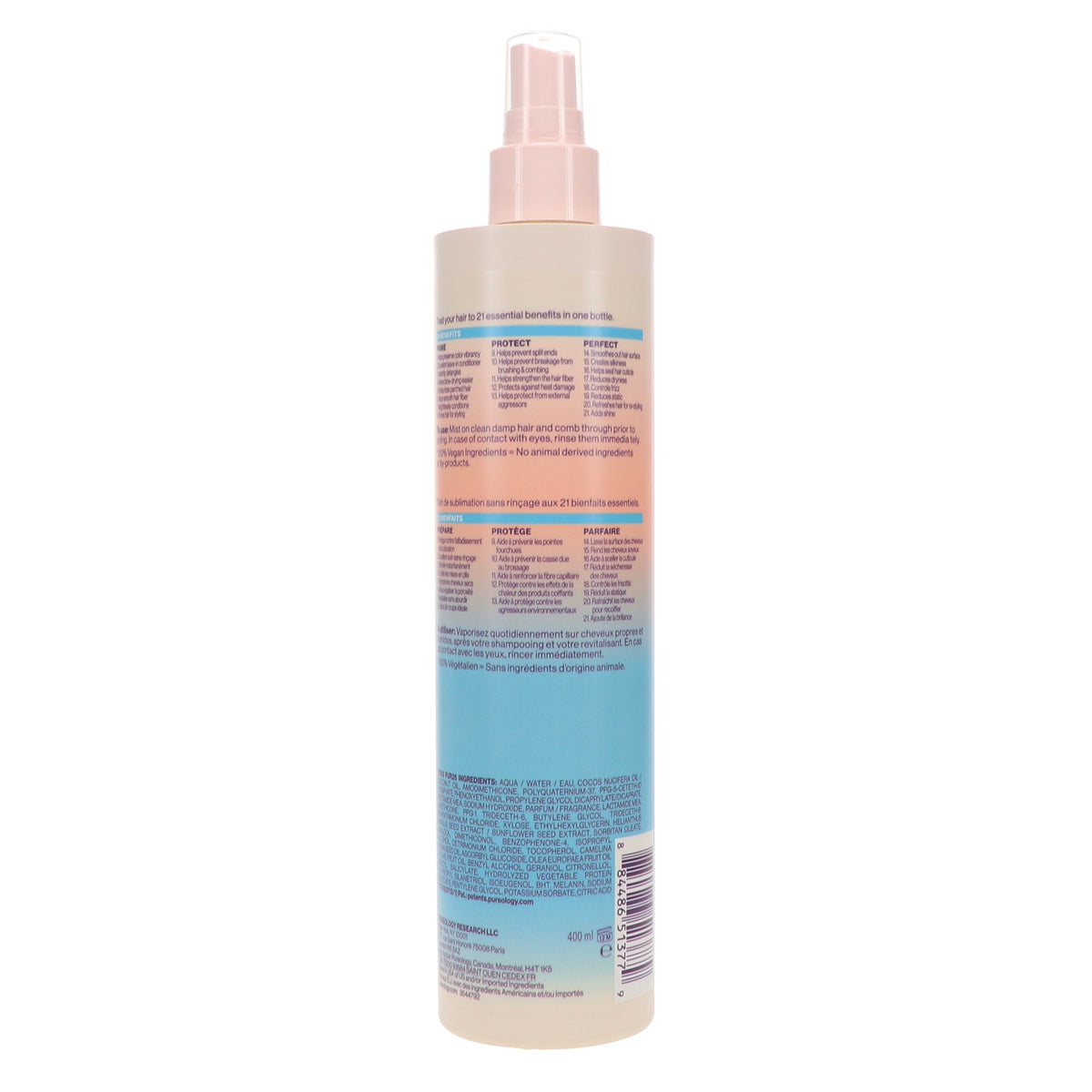 Pureology Color Fanatic 21 Benefits Multi-Tasking Leave-In Spray 13.5 oz - Color Protection & Detangling