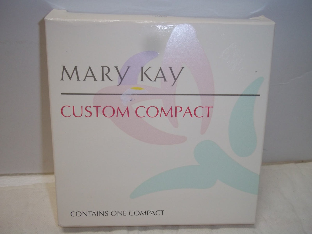Mary Kay Pink Gold Custom Refillable Compact - Discontinued Rare