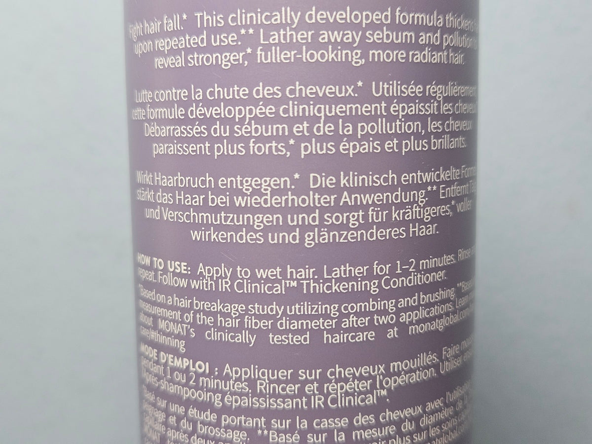 Hair Care Set - Clinical Shampoo & Conditioner for Healthy Hair - 8 fl oz & 6 fl oz