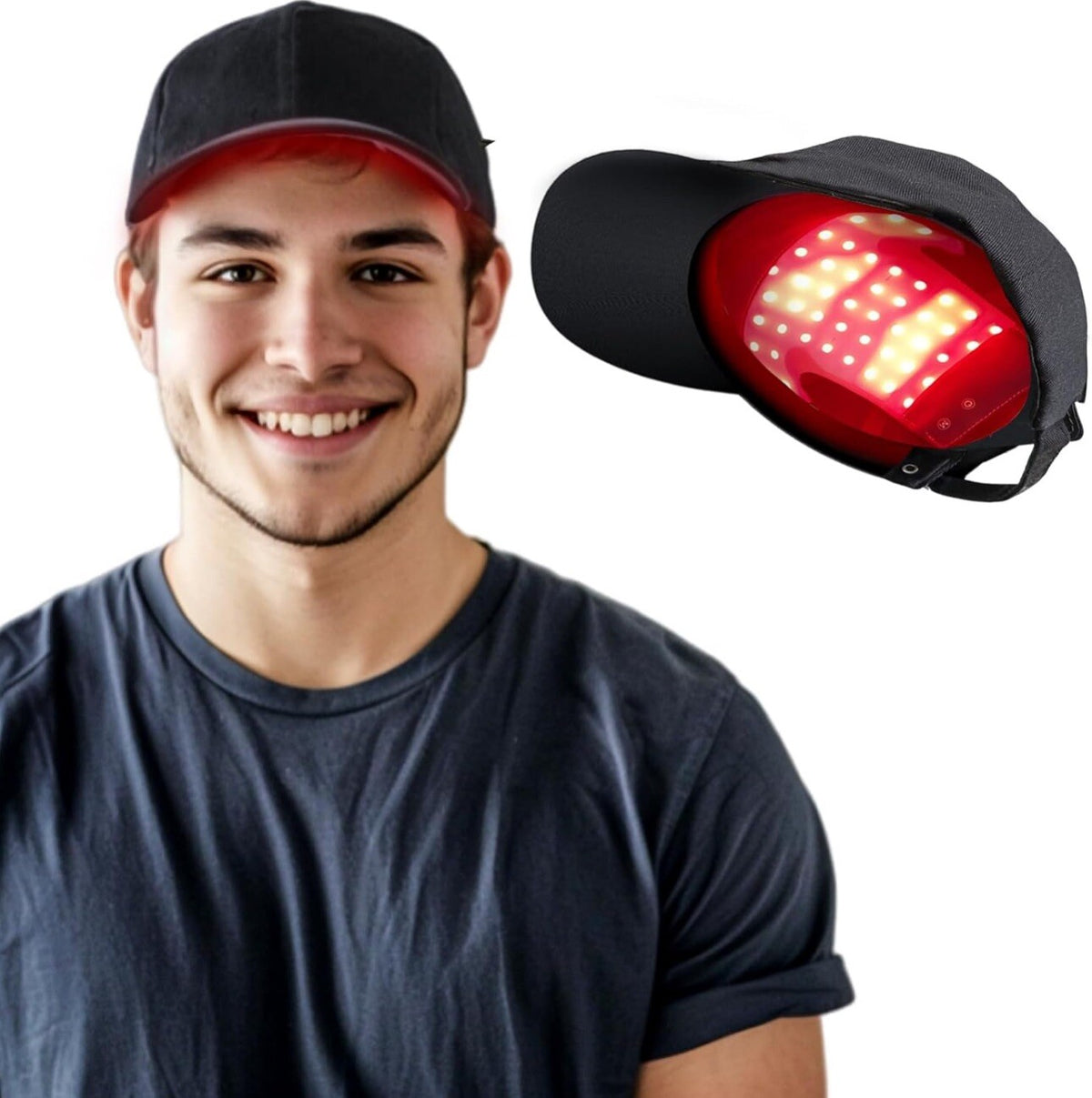 Red Light Therapy Cap - Hair Growth LED 660nm 850nm