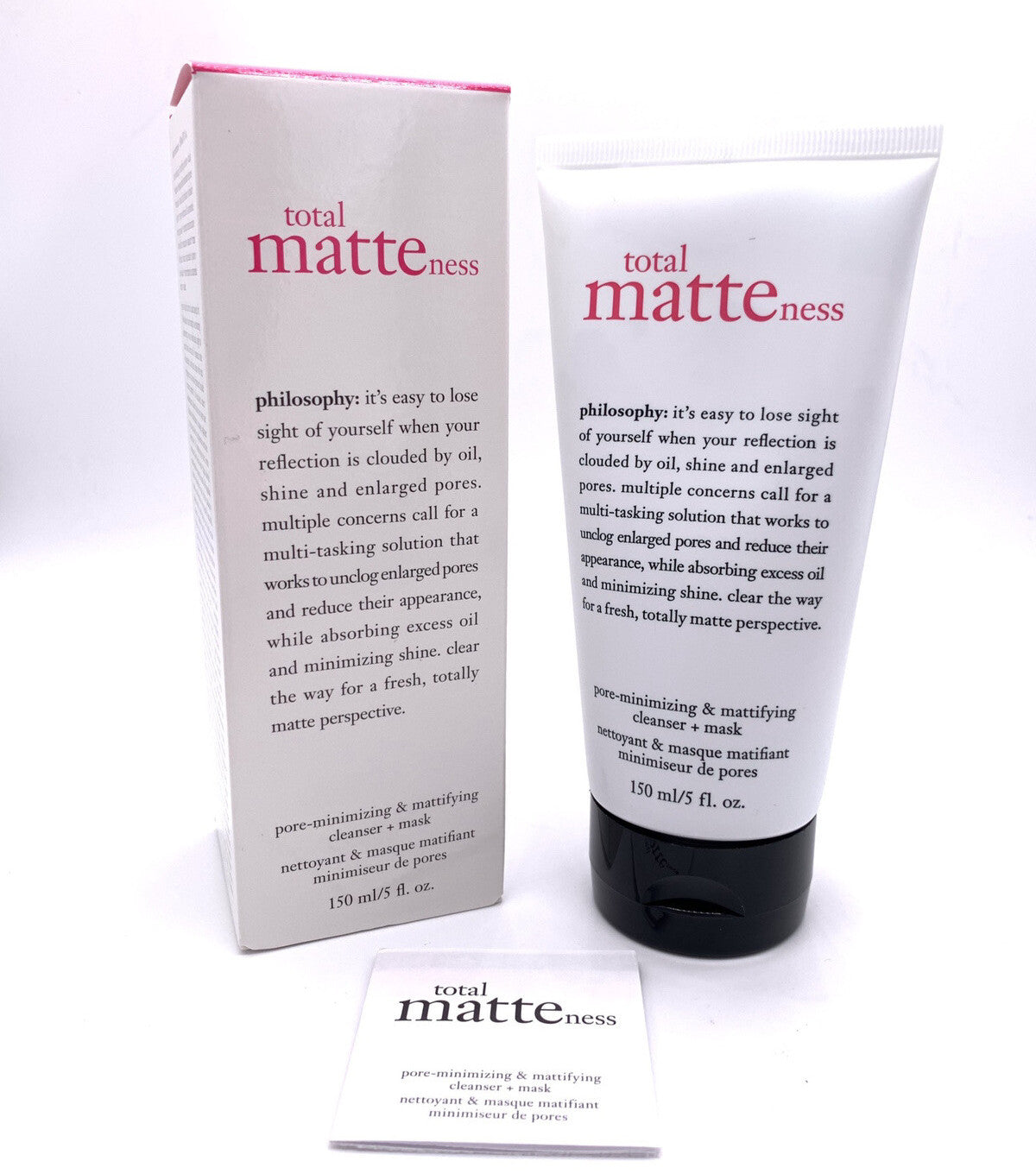 Total Matteness 2-in-1 Pore Minimizing Cleanser Mask - 5 fl oz