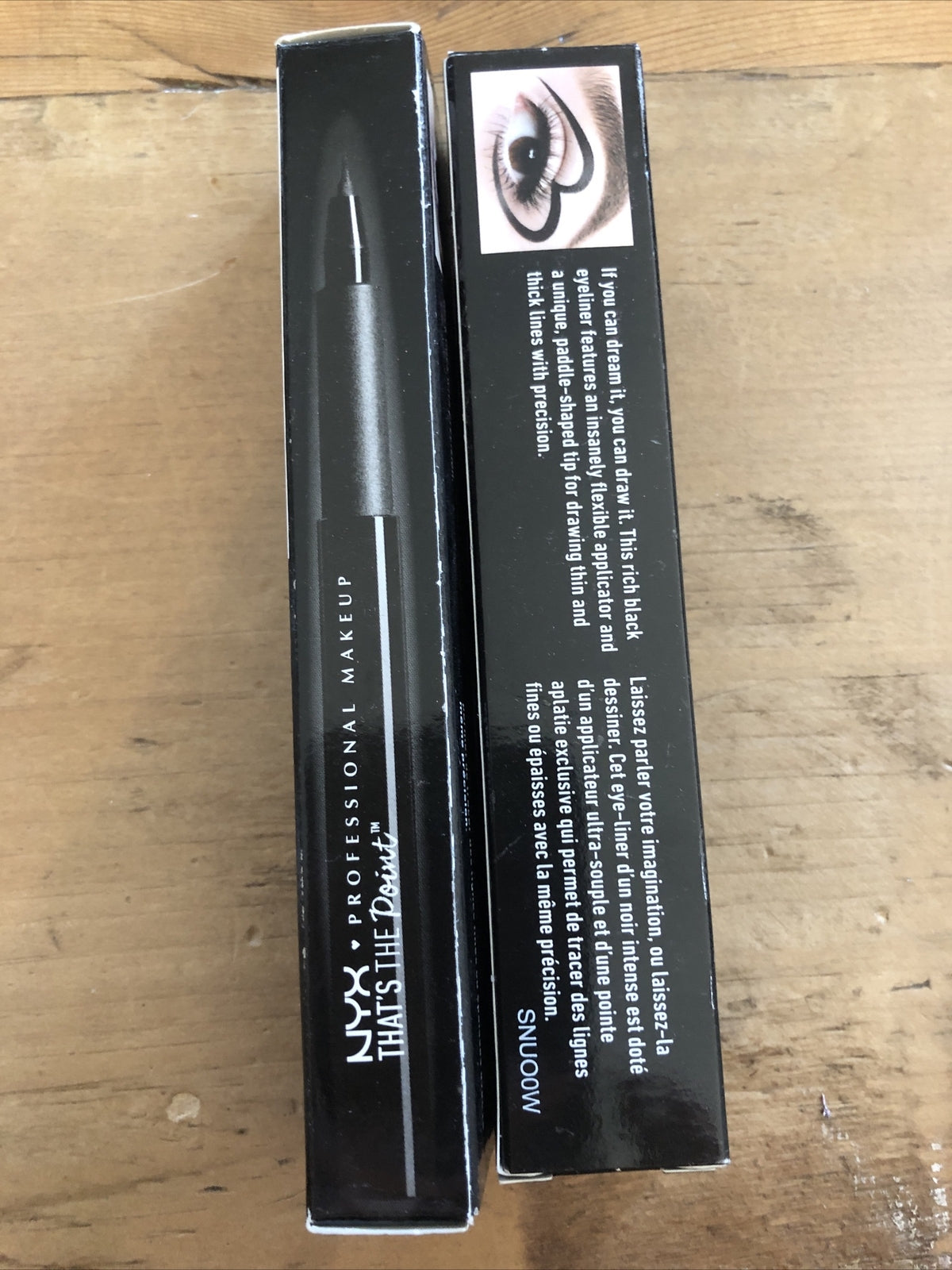 NYX That's The Point Eyeliner Set - Black, 2 Pack
