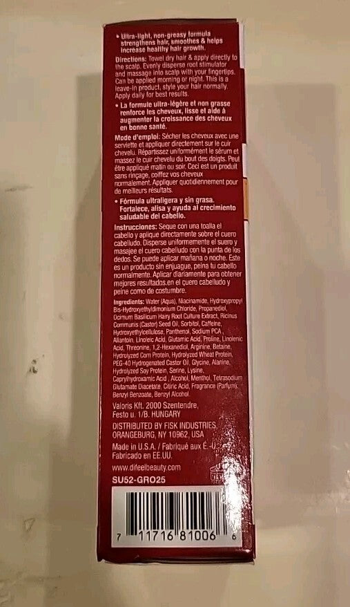 Difeel Ultra Growth Leave-In Root Stimulator - 2.5 Fl Oz