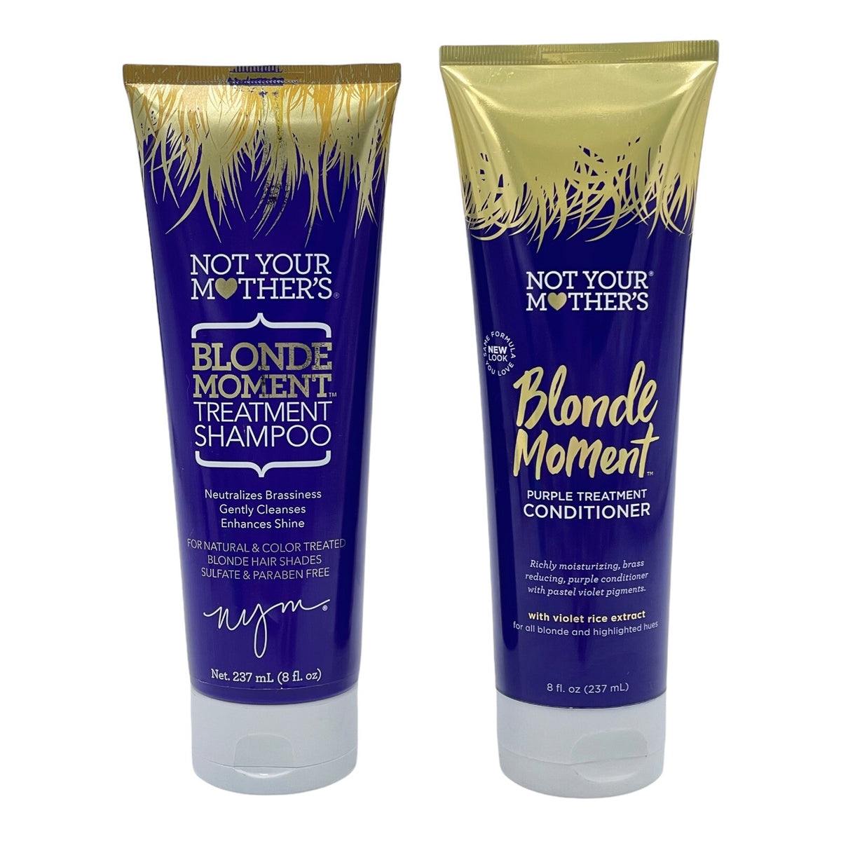 Not Your Mother's Blonde Moment Purple Shampoo & Conditioner Set 8 oz