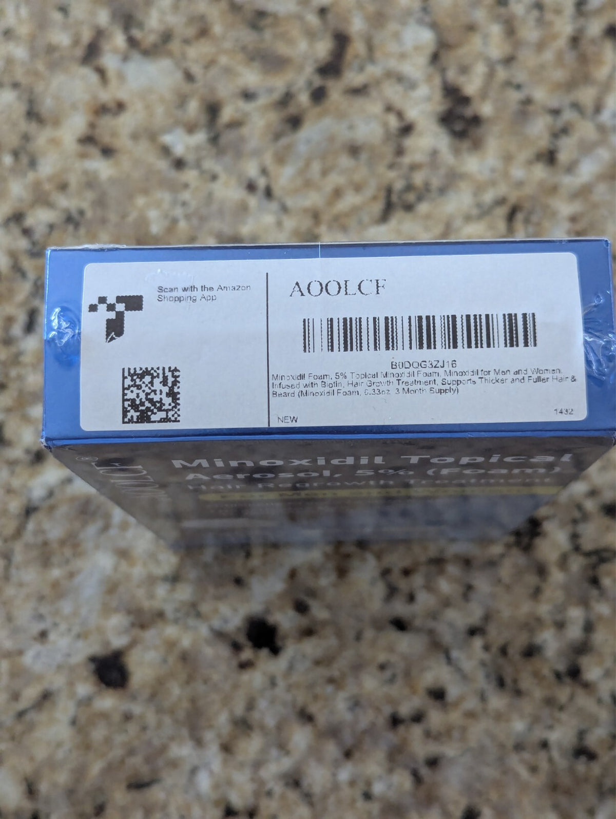 Minoxidil Foam 5% Topical Treatment for Men & Women