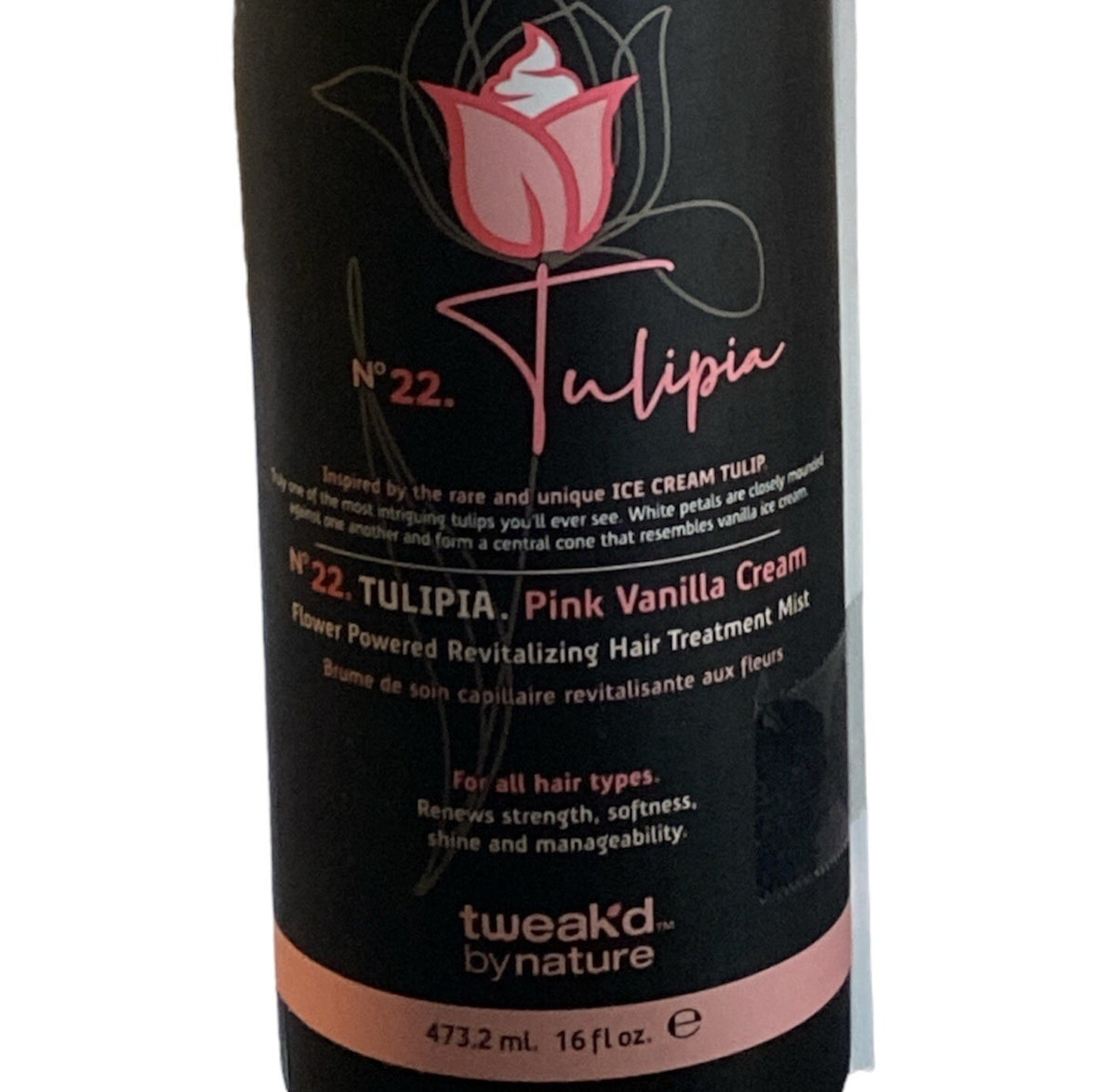 Revitalizing Tulipia Flower Hair Treatment Mist 16 oz - Nourishing Spray