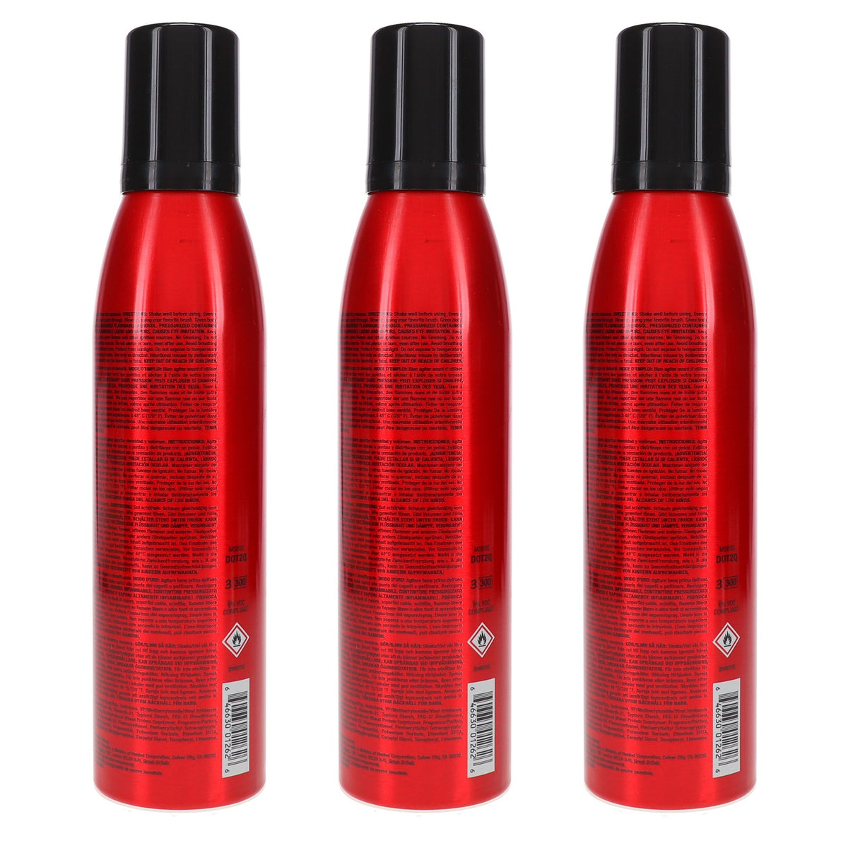 Hair Volumizing Mousse - Fight Frizz & Add Body - 6.8 oz, 3 Pack