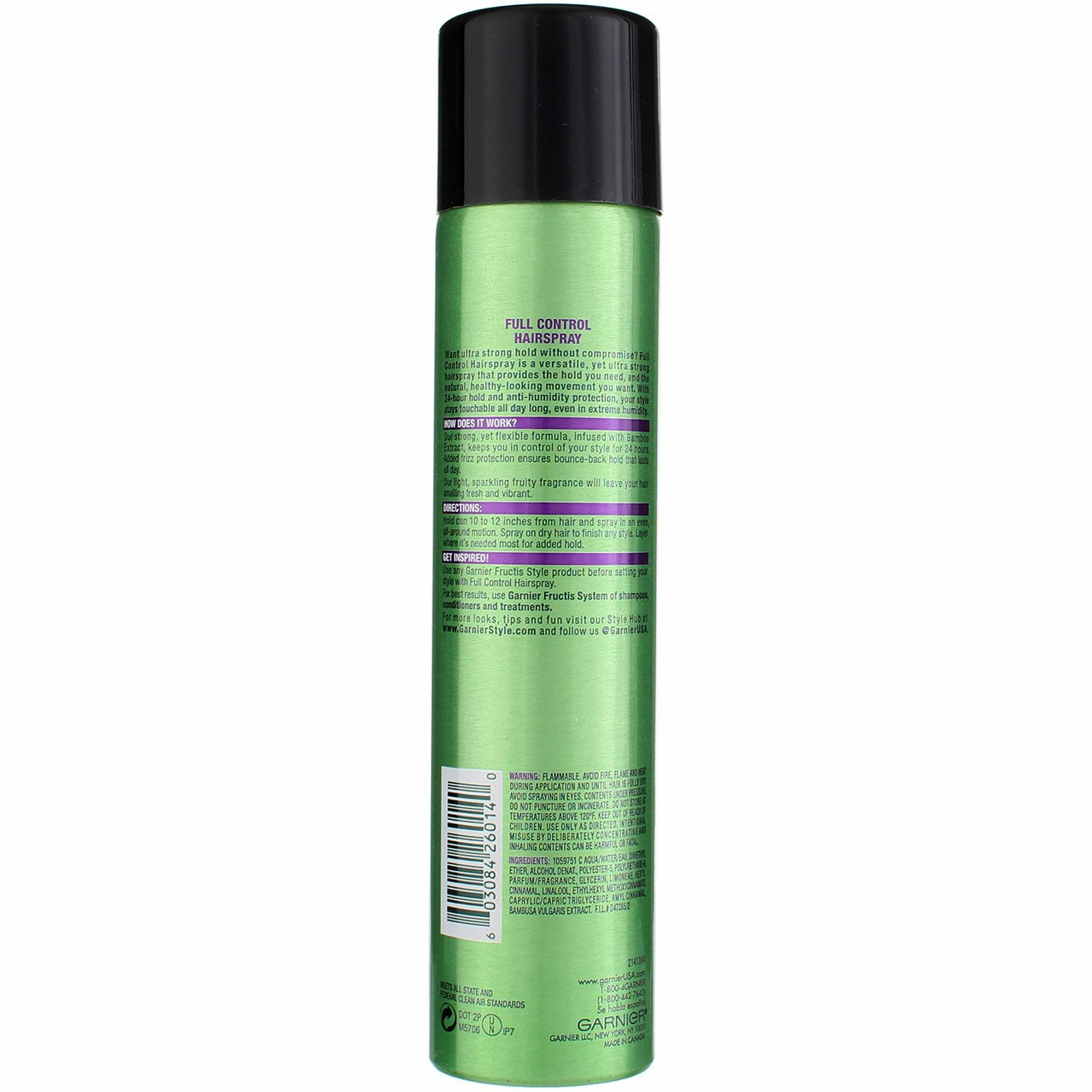 Ultra Strong Anti-Humidity Hair Spray - 8.25 oz, Natural Bamboo Extract