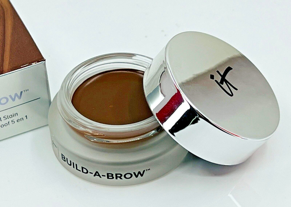 Build-A-Brow Waterproof 5-in-1 Eyebrow Gel Stain - Dark Brown, 0.12oz